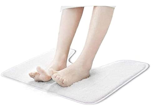 Badematten Set 3 Teilig,Toilettenmatte Set,3Er Badgarnitur Badezimmer Matte Set Dusch Bade Matte Vorleger Teppich 3D… – Bild 6