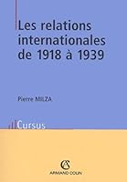 Les relations internationales de 1918 à 1939 2200285043 Book Cover
