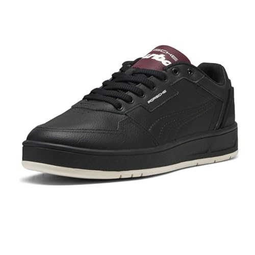 PUMA Womens Porsche Legacy Court Classic Lux Sneakers Shoes Casual - Black2
