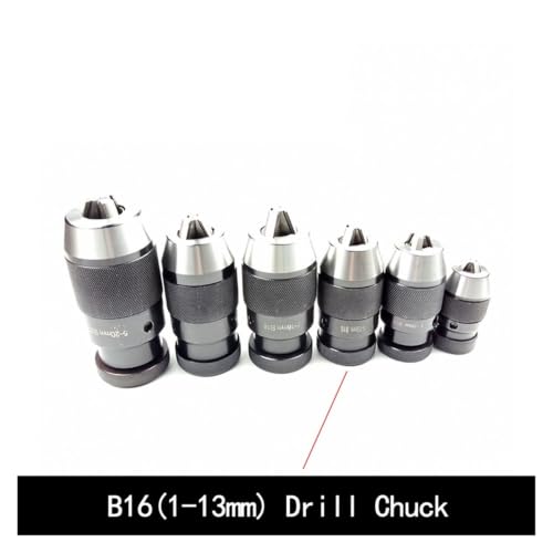 Portabrocas autoajustable industrial B16 para brocas de 1 a 13mm 2