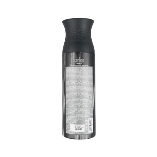 Image of Ajmal Carbon Homme Body Deodorant Parfum for Men |Citrus Spicy Long Lasting Body Perfume DEO 200 Ml (Pack of 2)