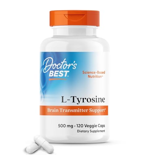 Image of Doctor's Best L-Tyrosine Supplement, 120 Count