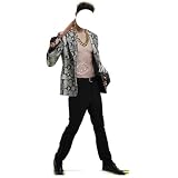 Goro Majima Cosplay Costume - Perfect for Cosplay Events and Halloween Parties (Male Size, S)