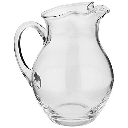 Mikasa 5136551 Napoli Glass Beverage Pitcher Clear, 70 Ounce