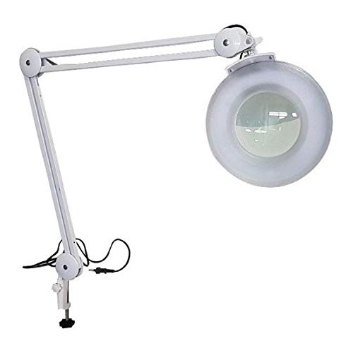 Luminária Lupa LED Para Mesa 10x Profissional Estética Bivolt