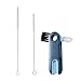 Produktbild Reinigungsbürste, 1 Stück 3-in-1-Reinigungsbürsten und 2 Stück Strohbürsten, Multifunktionale Reinigungsbürste, Tassendeckel-Reinigungsbürste, Strohhalm Reinigungsbürsten