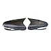 1 Pair Carbon Fiber Color Rearview Mirror Cover Caps Turn Signal housing Trim Decoration with Turn Signal Cutouts For Lexus IS IS250 IS350 2006 2007 2008 2009 2010 2011 2012 (Not Replacement)