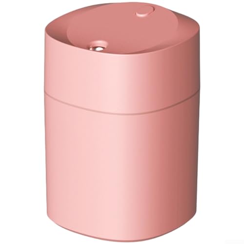 Humidificador USB de escritorio con luz nocturna LED de 7 colores y tecnología de niebla de onda de sonido para un funcionamiento silencioso y comodidad en la habitación (K5-A rosa) Humidificador USB de escritorio con luz nocturna LED de 7 colores y tecnología de niebla de onda de sonido para un funcionamiento silencioso y comodidad en la habitación (K5-A rosa)