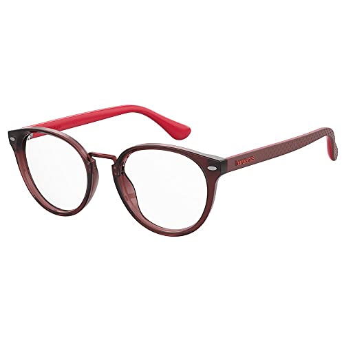 HAVAIANAS GAFAS DE VISTA PRAINHA/V COLOR BURGUNDY TALLA 49/145/20 PARA WOMAN