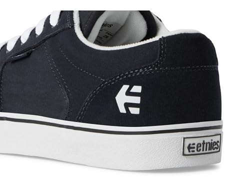 Image of Etnies Men's Barge Ls Navy /White /Blue 9