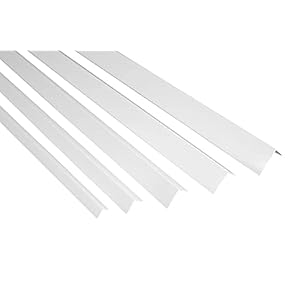 2 meter | Hoekbalk | PVC | Kunststof | Effector | 25x25mm | F16