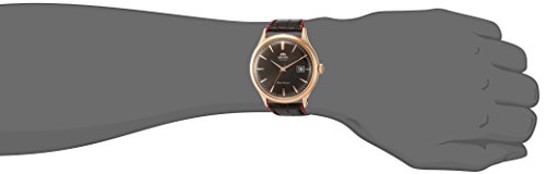 Image of Orient 'AC08 V4' Japanese Automatic /Hand Winding Stainless Steel and Leather Dress Watch