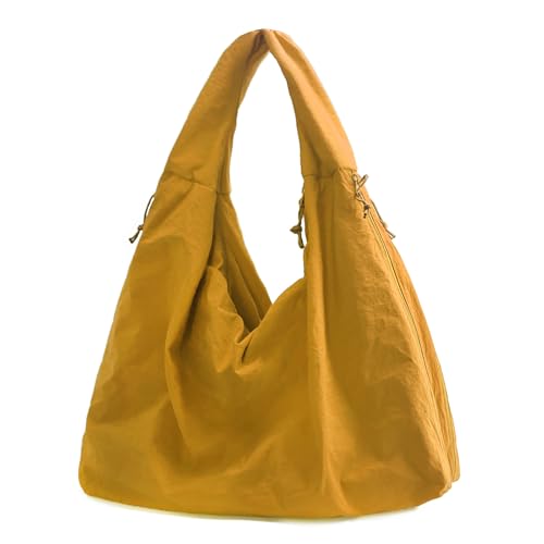 Image of KAMEILONG Large Nylon Hobo Bag Women Crescent Shoulder Bag Vintage Tote Bag Casual Shopper Handbag for Women