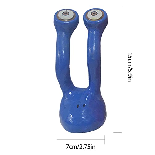 Decoração de jardim de resina ao ar livre | Decorações de gramado de olho ornamento de cerâmica para