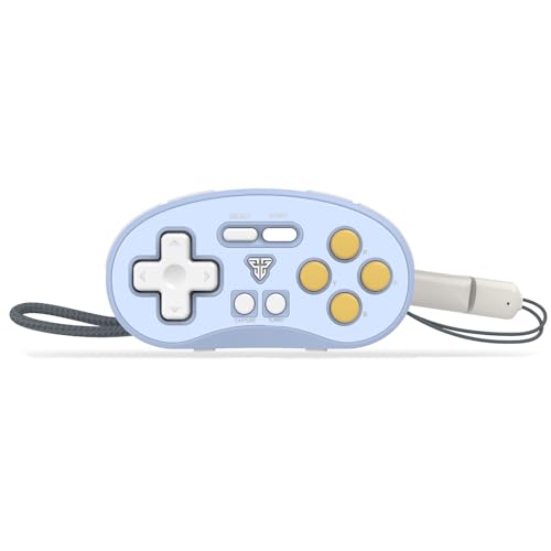 FANTECH EOS Bluetooth Mini Controller Keychain Sized Gamepad for Nintendo Switch, Portable Travel Controller for PC,macOS