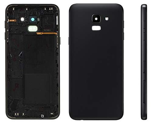 Backer The Brand Back Panel Replacement Battery Housing Full Body For  Samsung Galaxy J6/ On6 Black