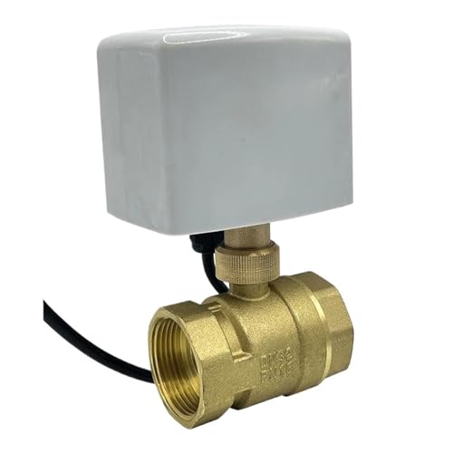 Vanne motorisée 1-1/4 pour automatiser la coupure d'eau 24V