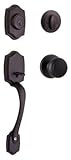 Kwikset 96870-100 Venetian Bronze Belleview Single Cylinder Handleset