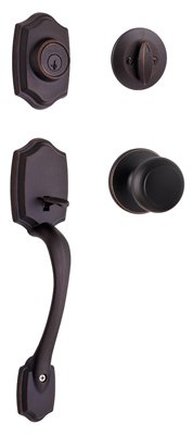 Kwikset 96870-100 Venetian Bronze Belleview Single Cylinder