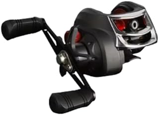Carretilha De Pesca Para Destro ou Canhoto Carretel 18+1 Rolamentos Com 11 Velocidades Força de Frenagem Magnética de 10 kg Relação 7.2:1 Molinete Preto e Vermelho DUPIN
