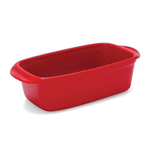 Chantal Classic Loaf Pan, 1.5 Quart, True Red Chantal Classic Loaf Pan, 1.5 Quart, True Red