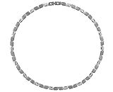 Material: Reintitan Boccia Damen-Kette ohne Anhänger Titan 08013-01
