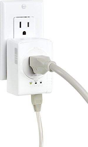 Image of TRENDnet Powerline AV500 Compact Gigabit Single Network Adapter, with Power Outlet Pass-Through, TPL-407E