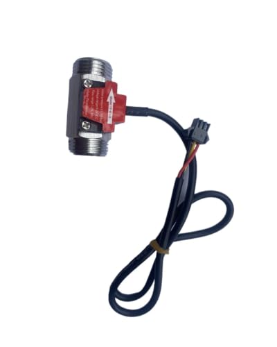 Caudalímetro de agua de acero inoxidable con sensor de flujo Hall para alta resistencia