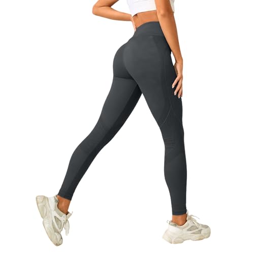 Leggings 3D de compresión para mujer, anticelulitis, cintura alta, push up, pantalones deportivos elásticos de moda, pantalones deportivos para yoga, fitness, pantalones moldeadores para correr y