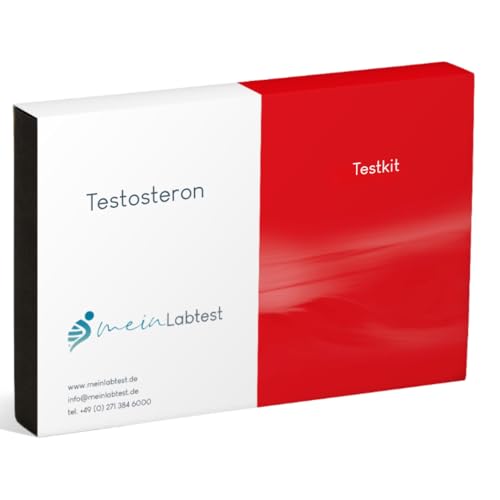 Meinlabtest Testosteron Test | Gesamttestosteron einfach zuhause Testen | Ergebnisse in 6 Tagen | Zertifiziertes Labor