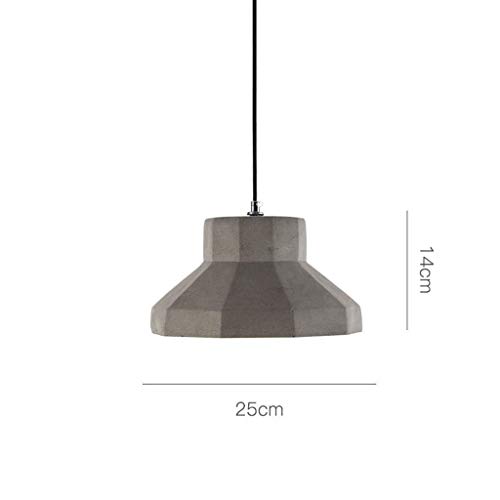 Candelabro de cemento de diseño simple E27 para barra de diseño creativo 6