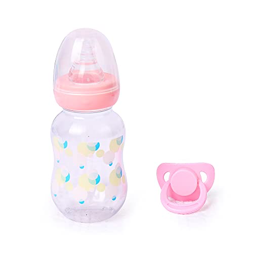 CHAREX Reborn Baby Doll Accessories Fake Feeding Bottle Sealed Matching Putty Magnetic Pacifier Baby Girl