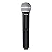 Shure BLX24/PG58 UHF Wireless Microphone System - Perfect for Church, Karaoke, Vocals - 14-Hour Battery Life, 300 ft Range | Includes PG58 Handheld Vocal Mic, Single Channel Receiver | J10 Band