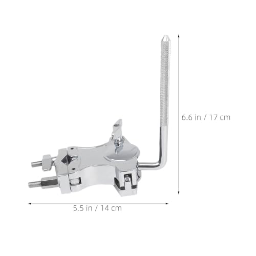 Kisangel 2 piezas Clamp para Batería Tom Drum miniatura 2