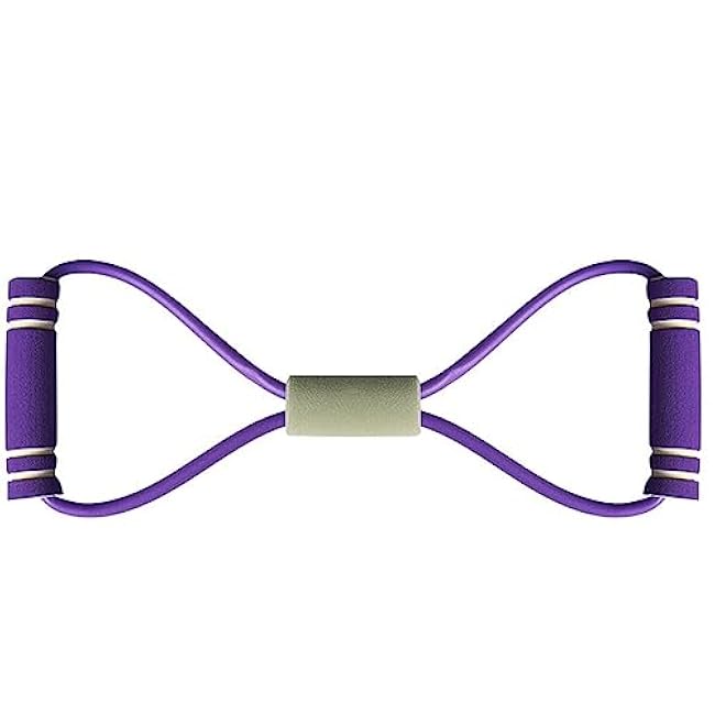 Multifunction Tension Rope, Elastic Yoga Pedal Puller Resistance Band, Hand Grip Strengthener Fitness Equipment, for Abdomen/Waist/Arm/Leg Stretching Slimming Training (Color : #5, Size : 1pc)