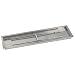 American Fireglass Stainless Steel Drop-In Fire Pit Pan and Burner, 48 by 14-Inch
