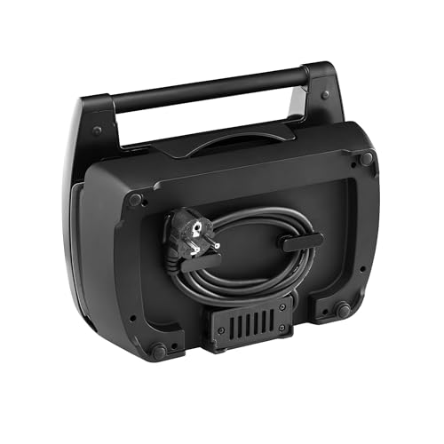 LAGRANGE - Gaufrier Mini Maxi, 900W, Multifonctions, Croque-monsieur XXL 120x120, livré avec les jeux de plaques Gaufres & Croque-monsieur & Panini, Nettoyage facile, 028662