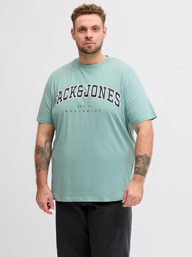JACK & JONES Jjecaleb Varsity Tee Ss O-Neck Noos Pls - Plus Size – Ansicht 2