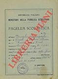  Pagella scolastica. Scuola Elementare, Ferrara, Firenze, Verona, 1947/48.