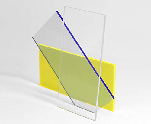 PlasticOnline A3 Size Clear Acrylic Perspex Sheet Panel 420mm x 297mm available thicknesses 2mm 3mm 4mm 5mm 6mm 8mm 10mm (8mm Thick)