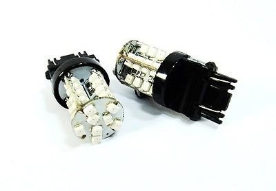 Ledin A Pair Of 7443 Red 40 Smd Led Tail Light Bulb 7440 7441 992 T20 #TOP2