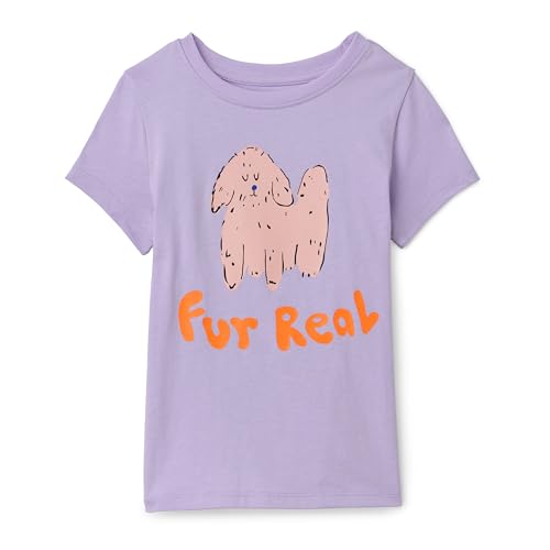Image of Amazon Essentials Girls and Toddlers' Short-Sleeve T-Shirts