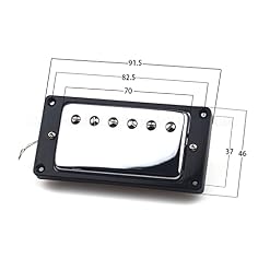 DZDZDZ Pick-up Guitare électrique Humbucker Col et Piste avec Gibson Micro humbucker Guitare (Color : Neck) - Les Beatles, Paul McCartney, John Lennon, RIngo Starr, George Harrison DZDZDZ Pick-up Guitare électrique Humbucker Col et Piste avec Gibson Micro humbucker Guitare (Color : Neck) – Image 3