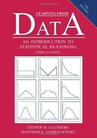 Hardcover Learning from Data: An Introduction to Statistical Reasoning Book