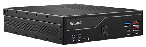 Shuttle XPС Slim DH470C 1,35 l großer PC Schwarz Intel H470 LGA 1200