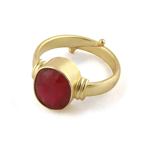 Trinket Gems Jewellery Natural Ruby Manik 5.50 Carat Gemstone Handmade