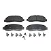 Detroit Axle - Front Drilled & Slotted Brake Rotors + Brake Pads Kit Replacement for Ford F-250 F-350 F-450 Super Duty - 6pc Set