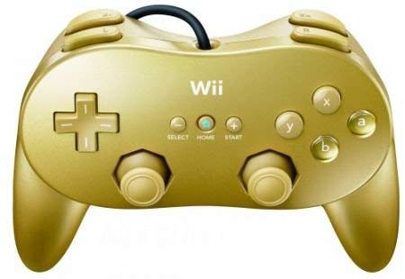 Wii Classic Controller Pro - Gold (Renewed) - Image 3