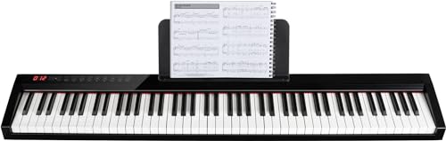 Keyboard mit Anschlagdynamik FunKey SP-588 Easy-Piano
