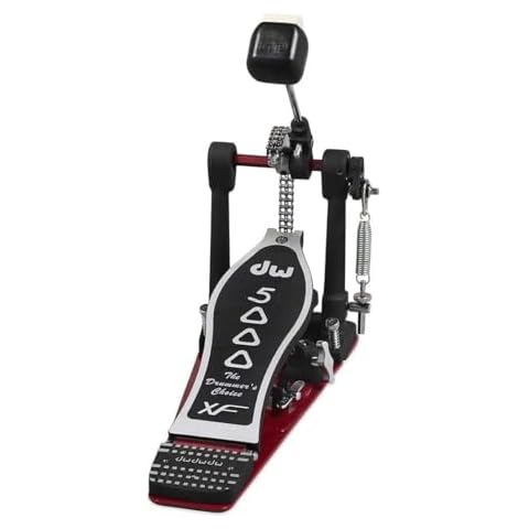 DW 5000 Bass Drum Pedal with Extended Footboard Cover
